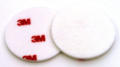 3M™ Finesse-It™ Tarcza polerska filcowa (biało-czerwona) twarda 75mm