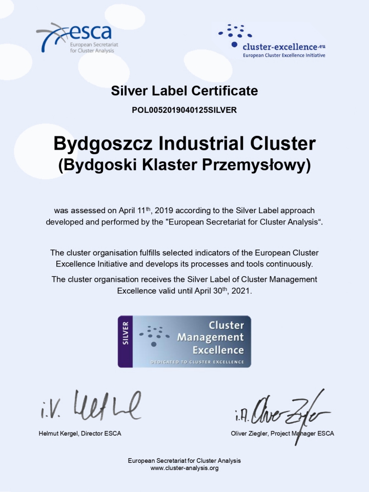 Silver Label Certificate
