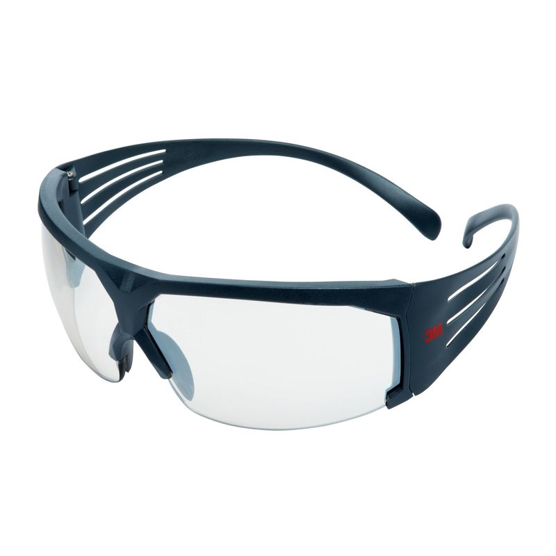 3M™ SecureFit™ 600 Okulary ochronne, szare oprawki, powłoka odporna na zarysowanie, niebieskie lustrzane soczewki I/O, SF610AS-EU, 20 szt./opakowanie