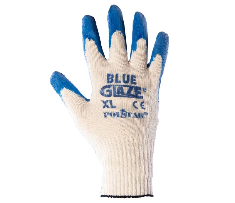 Rękawice powlekane gumą Blue Glaze