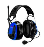 3M MRX21A3WS6-ACK Peltor WS Alert XPI Ochronniki słuchu z radiem, niebieskie