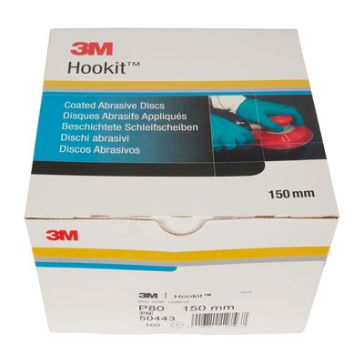 3M™ Hookit™ Krążek ścierny 255P, 150 mm, 15 otworów