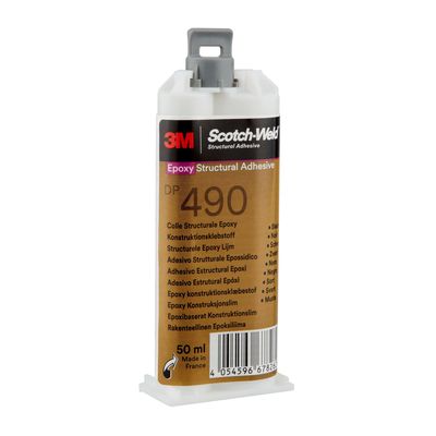 Klej epoksydowy 3M™ Scotch-Weld™ DP490, czarny, 50 ml, Etykieta 1