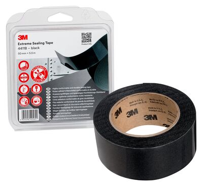 Taśma uszczelniająca 3M 4411B Extreme Sealing Tape, 50 mm x 5,5 m, czarna